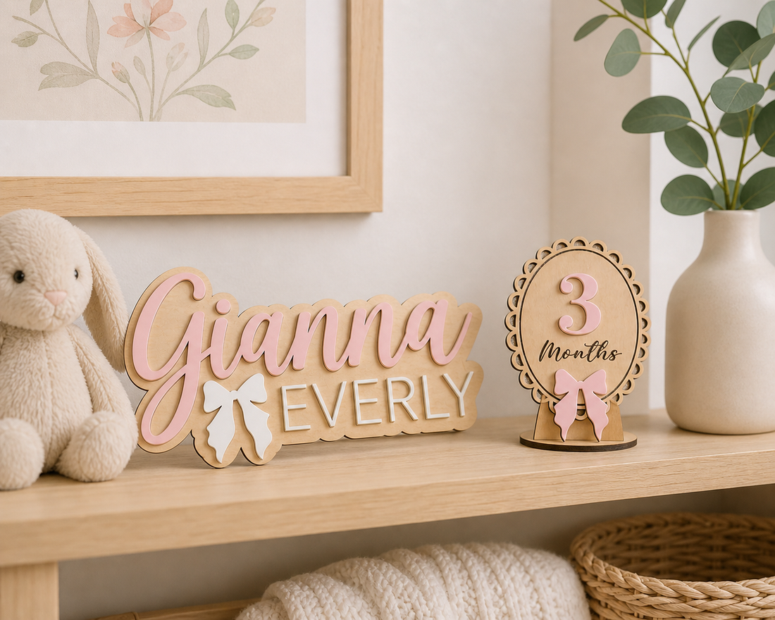 Custom Baby Milestone Signs
